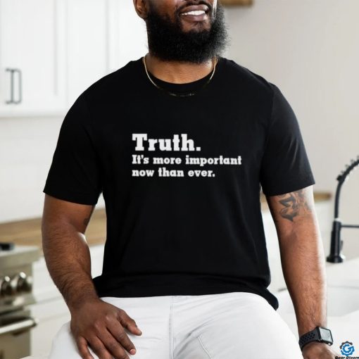 Frank ocean wearing truth it’s more important now than ever T shirt