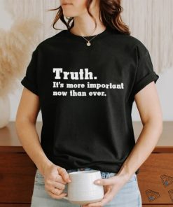 Frank ocean wearing truth it’s more important now than ever T shirt