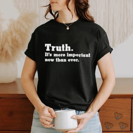 Frank ocean wearing truth it’s more important now than ever T shirt