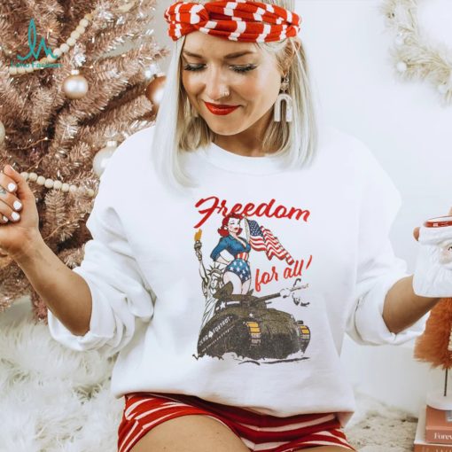 Freedom for all tee shirt