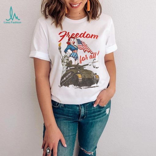 Freedom for all tee shirt