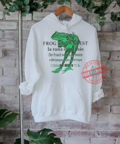 Frog knows best frog shirt