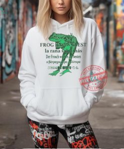 Frog knows best frog shirt, hoodie, sweater, long sleeve and tank top Frog knows best frog shirt