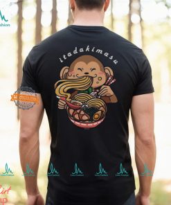 Fun With Food Ramen Monkey T Shirt