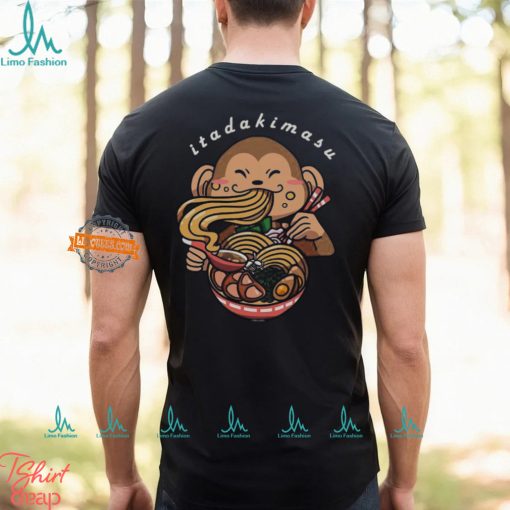 Fun With Food Ramen Monkey T Shirt