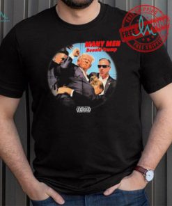 Funny Ahh Tees Many Men Donald Trump Shirt