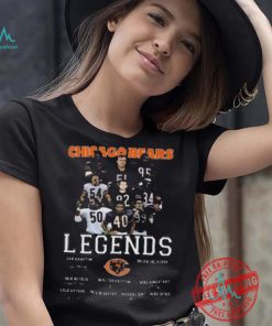 Funny Chicago bears legends signatures 2024 shirt
