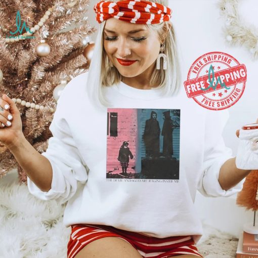 Funny New the devil and 6god are raging inside me shirt