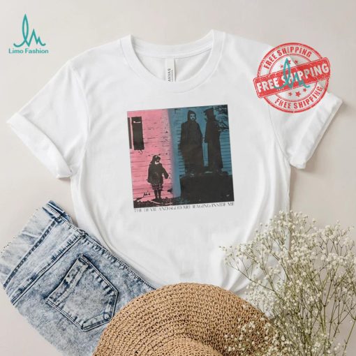 Funny New the devil and 6god are raging inside me shirt