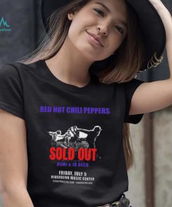 Funny Red hot chili peppers sold out july 5 2024 riverbend music center shirt