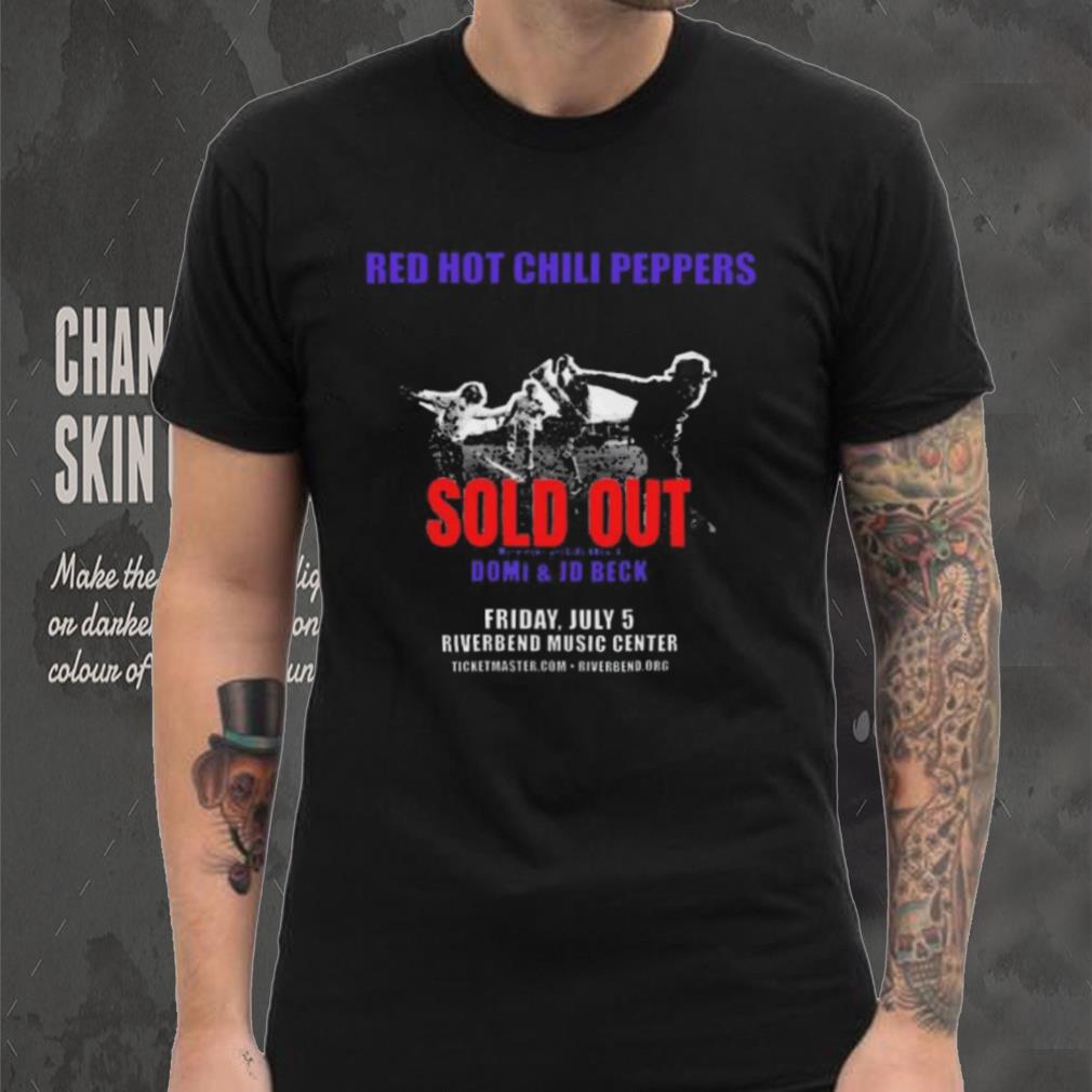 Funny Red hot chili peppers sold out july 5 2024 riverbend music center shirt Funny Red hot chili peppers sold out july 5 2024 riverbend music center shirt
