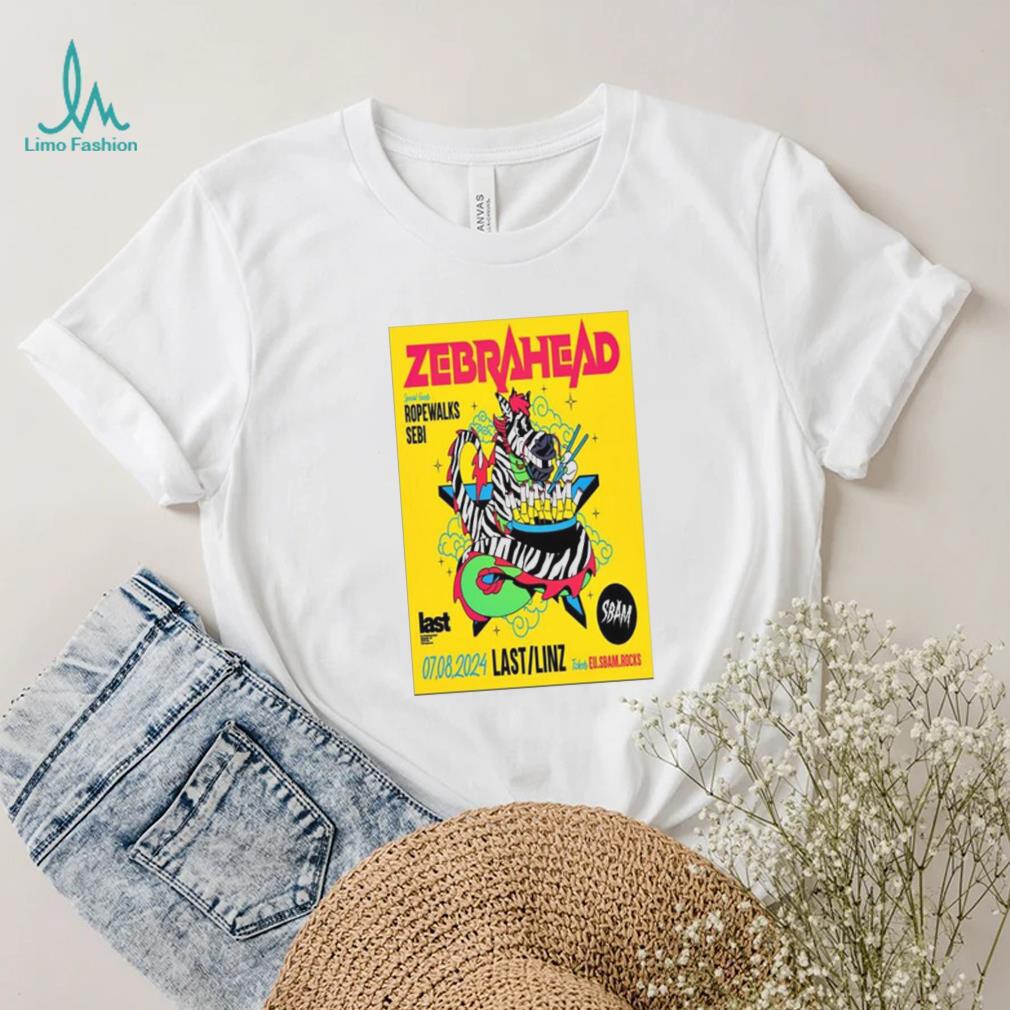 Funny Zebrahead tour in pont rouge qc on jul 8 2024 shirt Funny Zebrahead tour in pont rouge qc on jul 8 2024 shirt