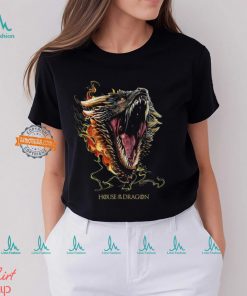 Game of Thrones Drogon Front Print T Shirt