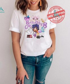 Gamer Birthday Girl Gamer Cat Shirt