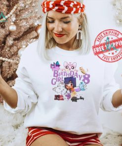 Gamer Birthday Girl Gamer Cat Shirt