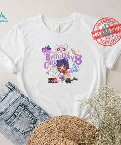 Gamer Birthday Girl Gamer Cat Shirt