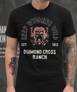 Garrett Crochet Keep Wyoming Wild Diamond Cross Ranch shirt, hoodie, sweater, long sleeve and tank top Garrett Crochet Keep Wyoming Wild Diamond Cross Ranch shirt