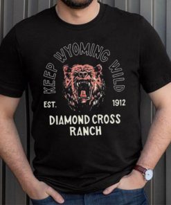 Garrett Crochet Keep Wyoming Wild Diamond Cross Ranch shirt, hoodie, sweater, long sleeve and tank top Garrett Crochet Keep Wyoming Wild Diamond Cross Ranch shirt