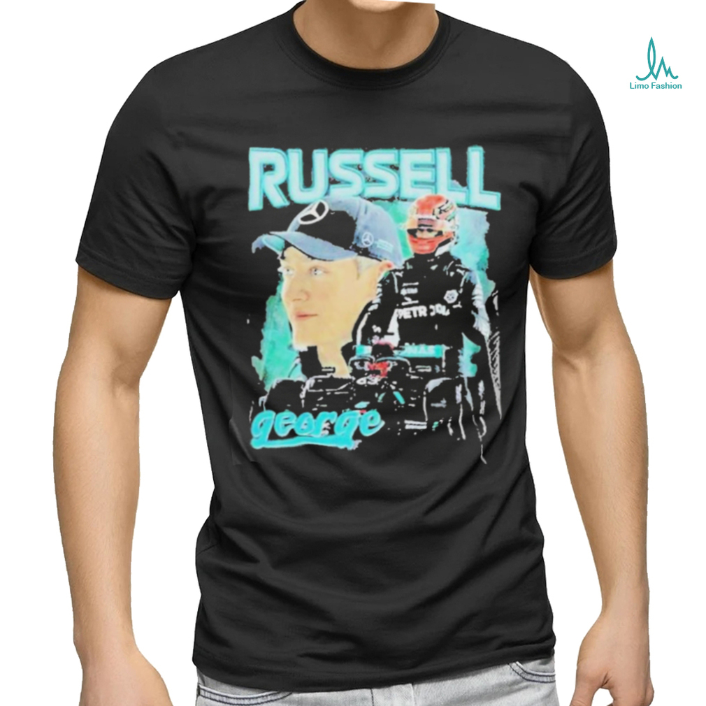 George Russell 63 Mercedes AMG Petronas Formuala One Team Shirt George Russell 63 Mercedes AMG Petronas Formuala One Team Shirt