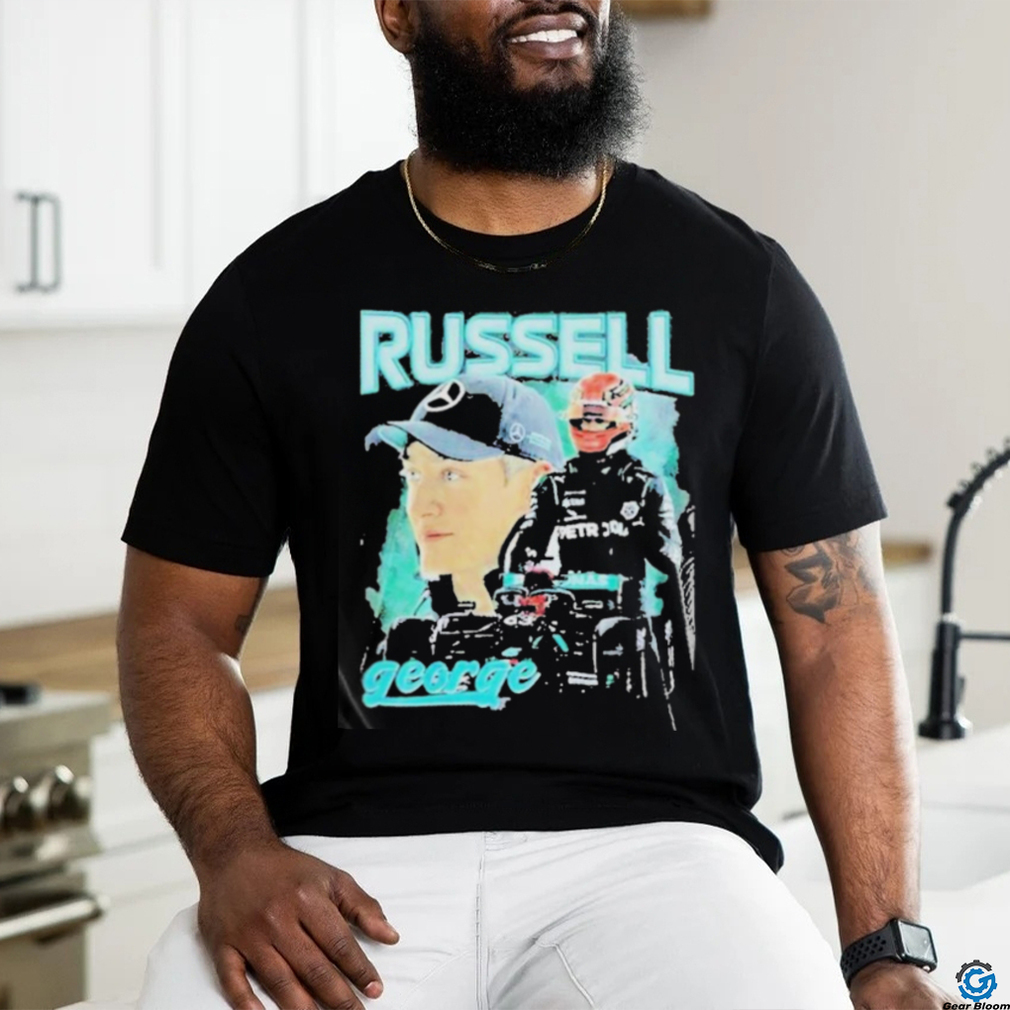 George Russell 63 Mercedes AMG Petronas Formuala One Team Shirt George Russell 63 Mercedes AMG Petronas Formuala One Team Shirt