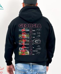 Georgia Bulldogs 2024 Times Starting Line Up T Shirt