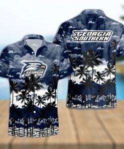 Georgia Southern Eagles Palms Tree Hawaiian Shirt