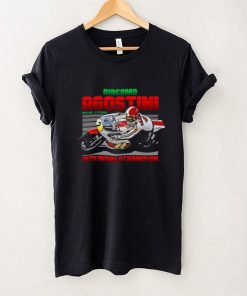 Giacomo Agostini Legend 70s Retro T Shirt