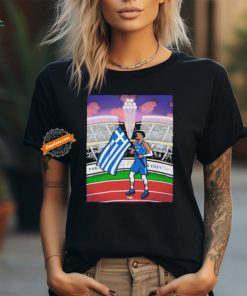 Giannis Antetokounmpo Will Be Gr Greece’s Flag Bearer 2024 T Shirts