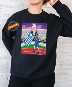 Giannis Antetokounmpo Will Be Gr Greece’s Flag Bearer 2024 T Shirts