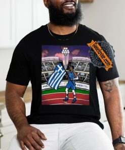 Giannis antetokounmpo will be gr greece’s flag bearer T shirt