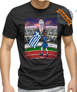 Giannis antetokounmpo will be gr greece’s flag bearer T shirt