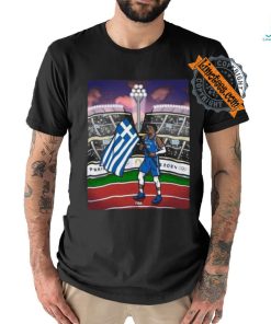 Giannis antetokounmpo will be gr greece’s flag bearer T shirt