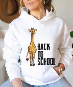 Giraffe Back To School T Shirt