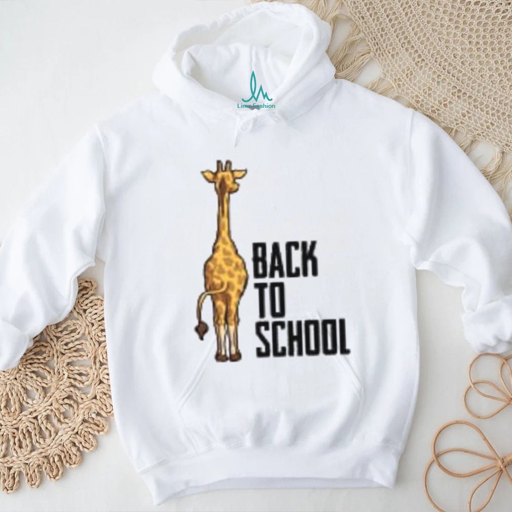 Giraffe Back To School T Shirt Giraffe Back To School T Shirt