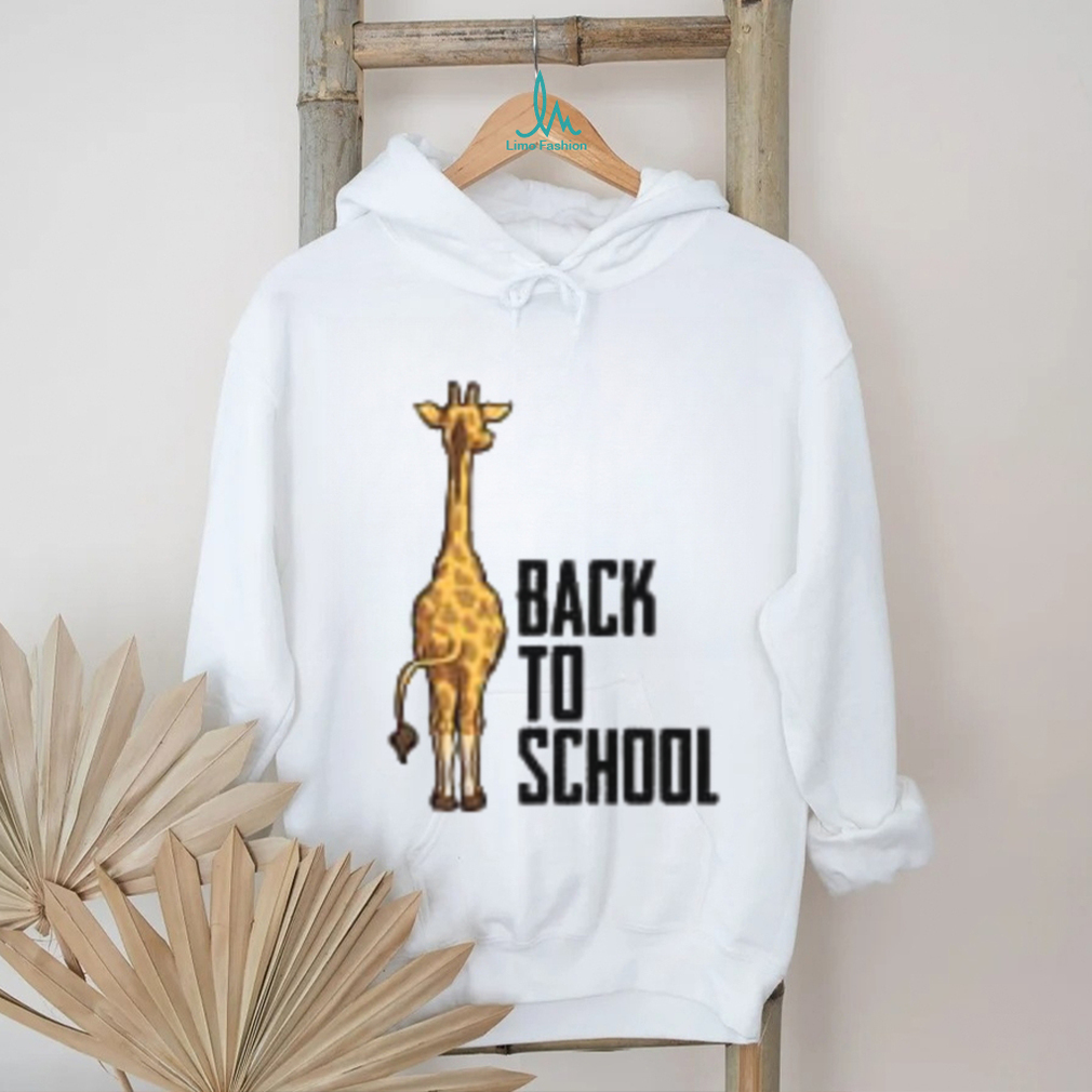 Giraffe Back To School T Shirt Giraffe Back To School T Shirt