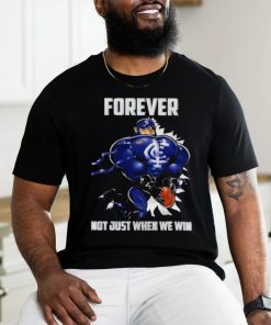 Go Carlton Blue Forever Not Just When We Win Shirt