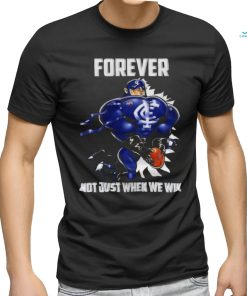 Go Carlton Blue Forever Not Just When We Win Shirt