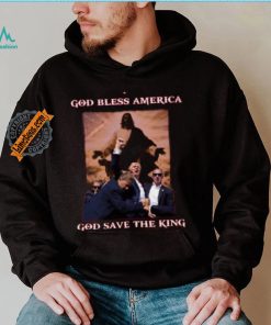 God Save The King Shirt Trump Shirt Never Surrender Tee Trump Shooter Shirt Trump Shooting Shirt Trump Shot Shirt