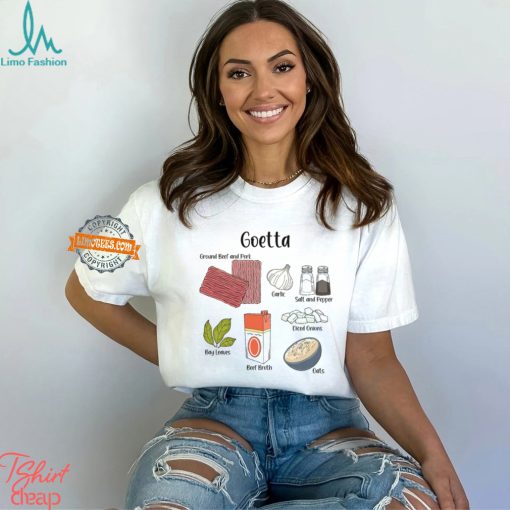 Goetta Ingredients Shirt