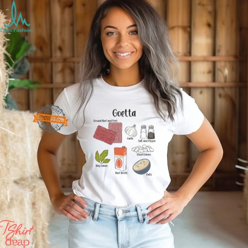 Goetta Ingredients Shirt