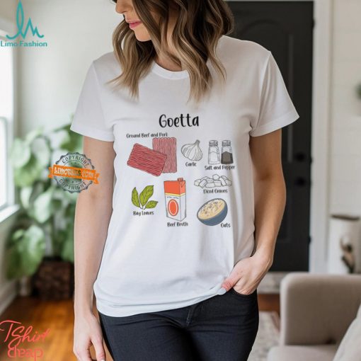 Goetta Ingredients Shirt