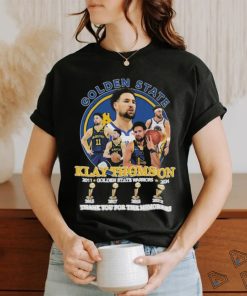 Golden State Warriors Klay Thompson 2011 2024 Thank You For The Memories Shirt