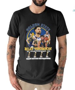 Golden State Warriors Klay Thompson 2011 2024 Thank You For The Memories Shirt