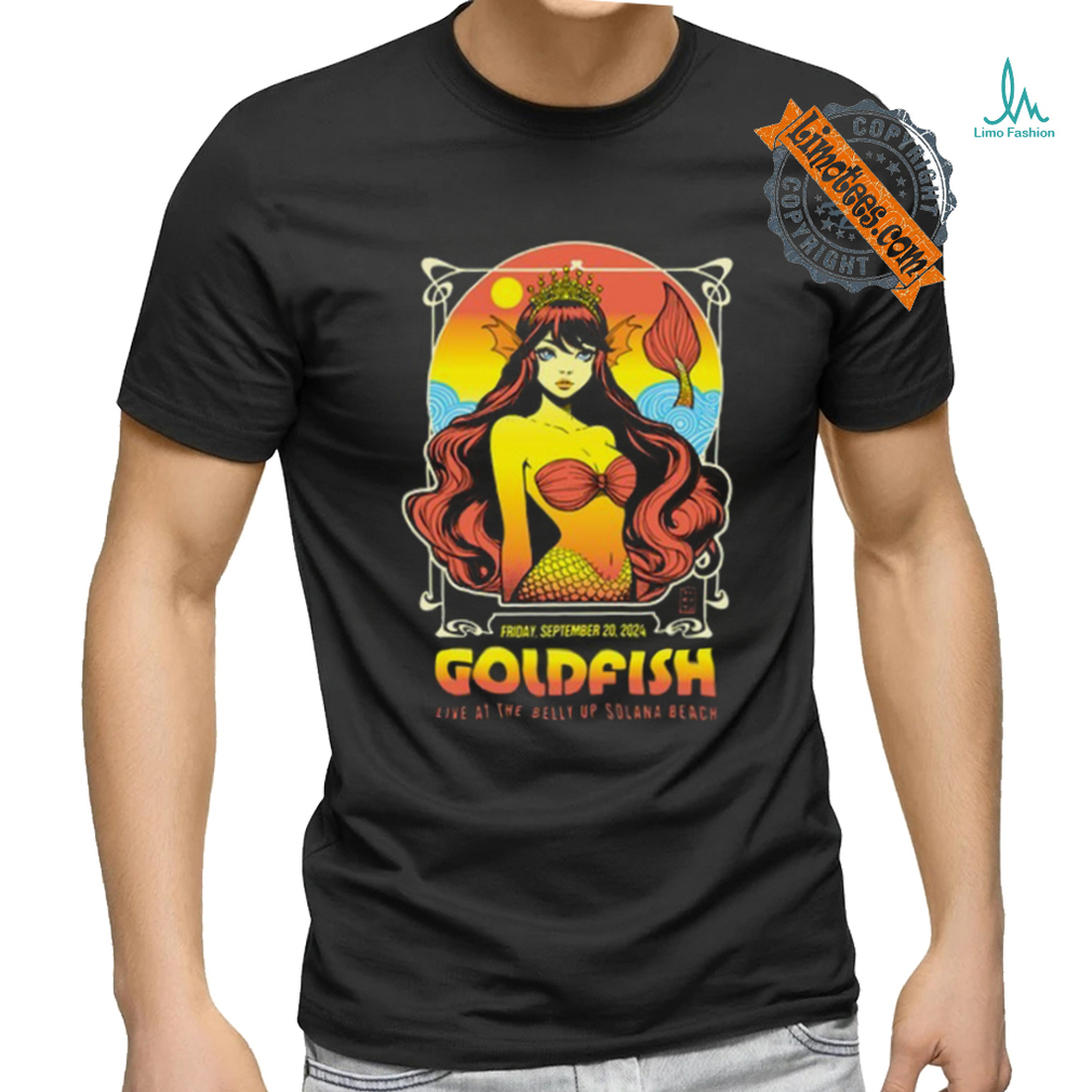 Goldfish The Belly Up Aspen September 20 2024 Tee shirt Goldfish The Belly Up Aspen September 20 2024 Tee shirt