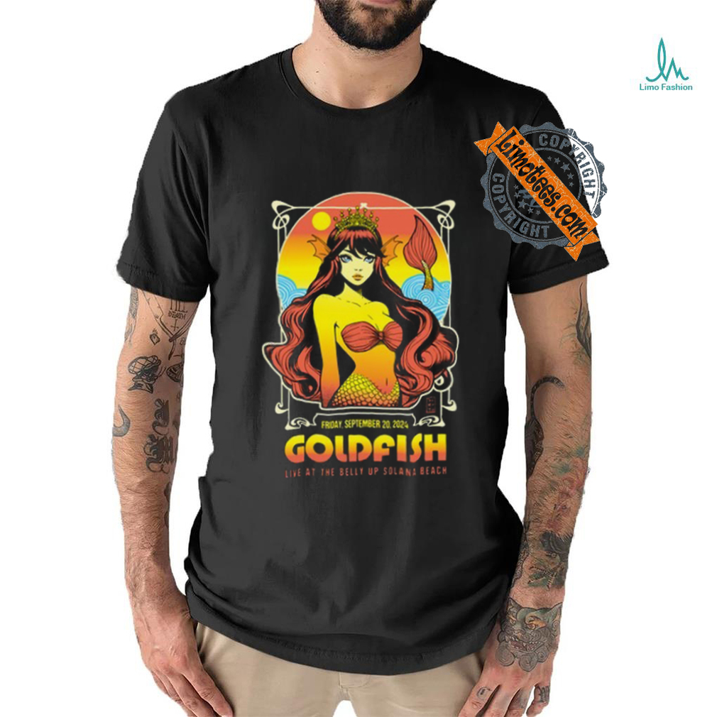 Goldfish The Belly Up Aspen September 20 2024 Tee shirt Goldfish The Belly Up Aspen September 20 2024 Tee shirt