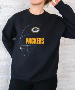 Green Bay Packers Nfl Oversized Black Short Sleeve T Shirt