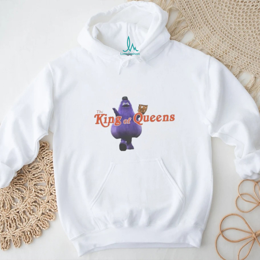 Grimace Mets the King of Queens 2024 Shirt Grimace Mets the King of Queens 2024 Shirt