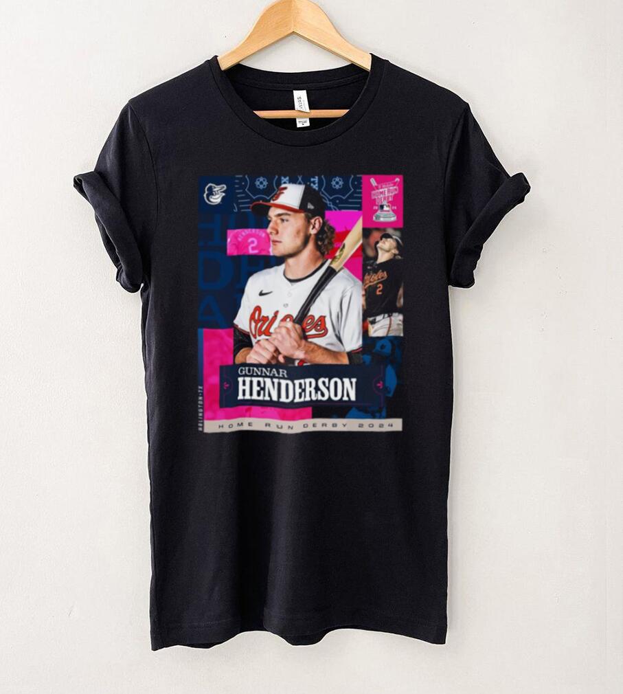Gunnar Henderson Orioles Home Run Derby 2024 Shirt Gunnar Henderson Orioles Home Run Derby 2024 Shirt