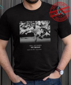 Hall Of Famer Vic Seixas August 30 1923 – July 5 2024 shirt, hoodie, sweater, long sleeve and tank top Hall Of Famer Vic Seixas August 30 1923 – July 5 2024 shirt
