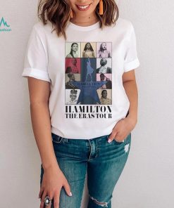 Hamilton The Eras Tour I Will Never Be Satisfied Yellow shirt